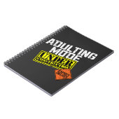 建築A不倫モードおもしろい ノートブック (左側)