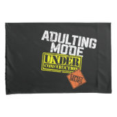 建築A不倫モードおもしろい 枕カバー (正面右)