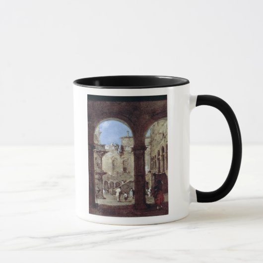 建築Capriccio、c.1770 マグカップ (右)