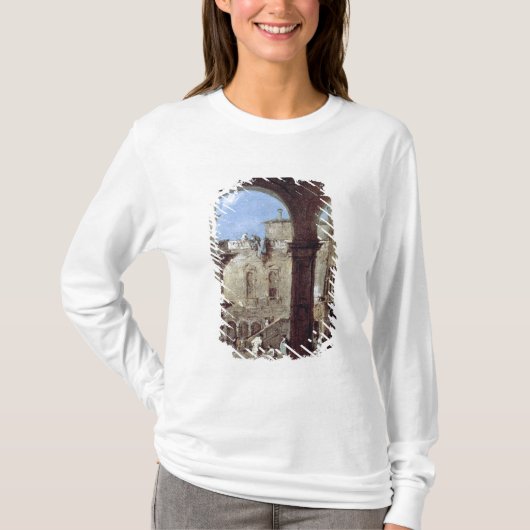 建築Capriccio、c.1770 Tシャツ (正面)