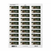 建築Earthmover差出人住所ラベル ラベル (フルシート)