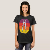 建築IコンパスIレトロ建築家 Tシャツ (正面フル)