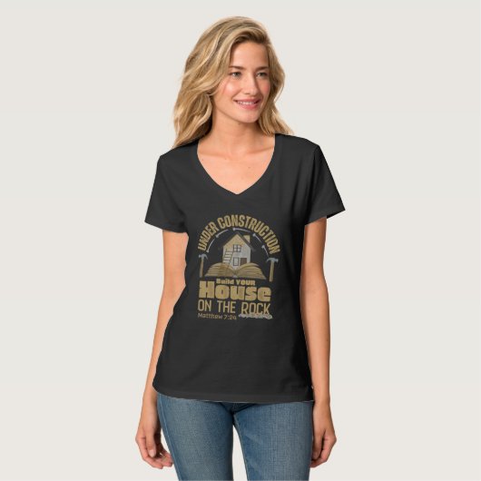 建築VBSバケーション・バイブル・スクール 賢く築け Tシャツ (正面フル)