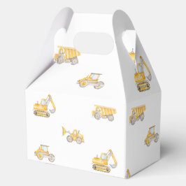 建設お誕生日おめでとう ダンプトラックのバースデー フェイバーボックス
