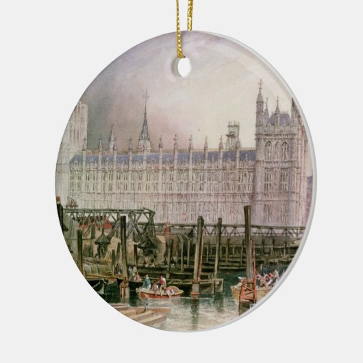 建設のコースの議会の家 セラミックオーナメント (左)