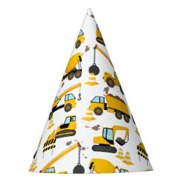建設キッズの誕生日 パーティーハット