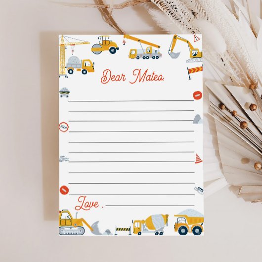 建設タイムカプセル ノート メッセージ カード