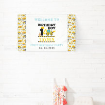 建設トラック 1歳の誕生日 | キッズパーティー