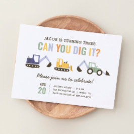 建設パーティーの招待状 招待状