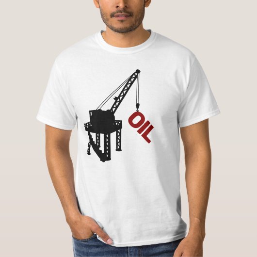 建設プラットホーム Tシャツ (正面)