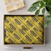 建設中の注意 薄葉紙 (ギフト)