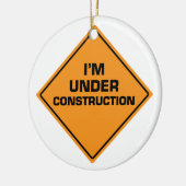 建設中 セラミックオーナメント (左)