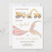 建設人魚共同テーマの招待状 招待状 (正面)