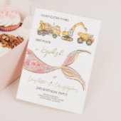 建設人魚共同テーマ招待状 招待状