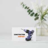 建設会社の名刺 名刺 (スタンド正面)