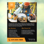 建設会社用カスタムウィンドウクリング ウィンドウサイン (シート3)