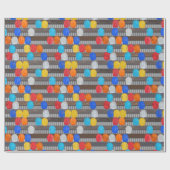 建設作業員のヘルメット ラッピングペーパー (フラット)