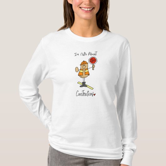 建設大好きTシャツとギフト Tシャツ (正面)