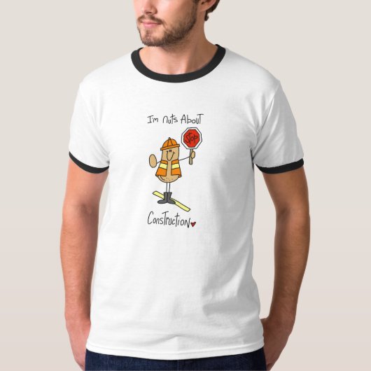 建設大好きTシャツとギフト Tシャツ (正面)