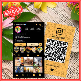 建設工事 インスタグラム ピーチ QRコード 名刺
