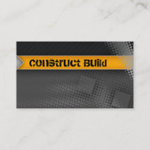 建設業カードグランジな灰色の点