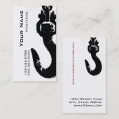 建設業カードテンプレート 名刺 (正面/裏面)