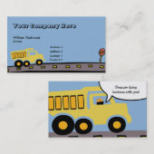 建設業カード 名刺 (正面/裏面)