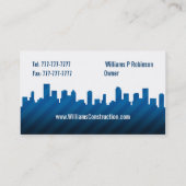 建設業カード 名刺 (裏面)