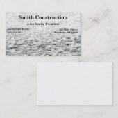 建設業カード 名刺 (正面/裏面)