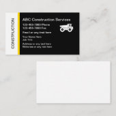 建設業カード 名刺 (正面/裏面)