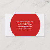 建設業カード 名刺 (裏面)