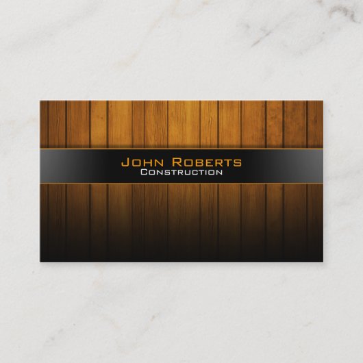 建設業カード 名刺 (正面)