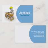 建設業カード 名刺 (正面/裏面)