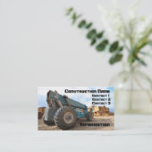 建設業カード 名刺 (スタンド正面)