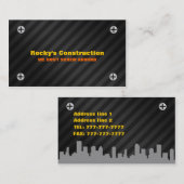 建設業カード 名刺 (正面/裏面)