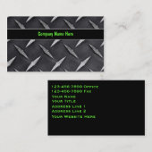 建設業カード 名刺 (正面/裏面)