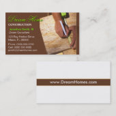 建設業カード 名刺 (正面/裏面)