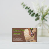 建設業カード 名刺 (スタンド正面)