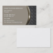 建設業カード 名刺 (正面/裏面)