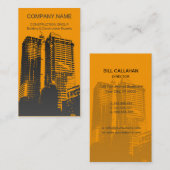 建設業カード 名刺 (正面/裏面)