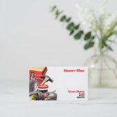 建設業カード 名刺 (スタンド正面)