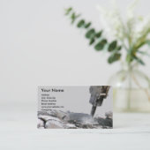 建設業カード 名刺 (スタンド正面)