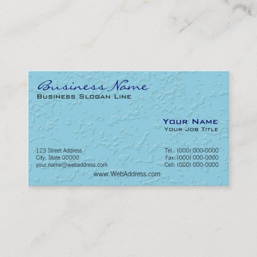 建設業カード 名刺 (正面)