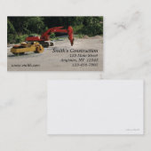 建設業カード 名刺 (正面/裏面)