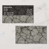 建設業カード 名刺 (正面/裏面)