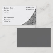 建設業カード 名刺 (正面/裏面)