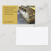 建設業カード 名刺 (正面/裏面)