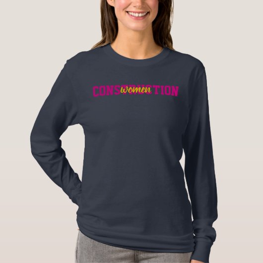 建設業界の女性; 工学卒業記念ギフト Tシャツ (正面)