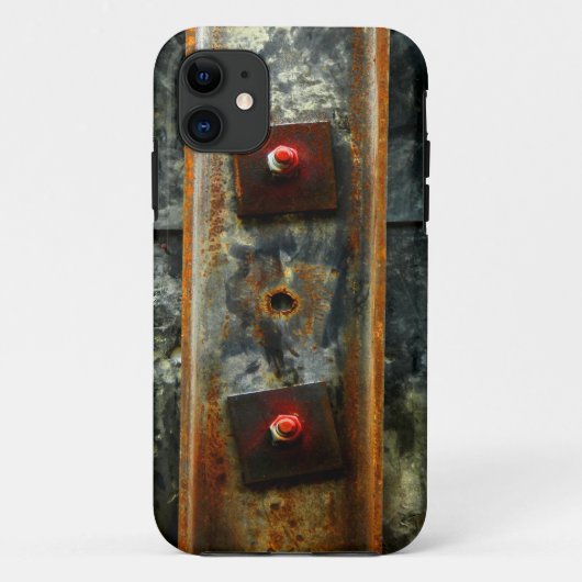 建設現場の錆びた美しい金属 Case-Mate iPhoneケース (裏面)