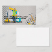 建設現場 | 建設作業員 名刺 (正面/裏面)